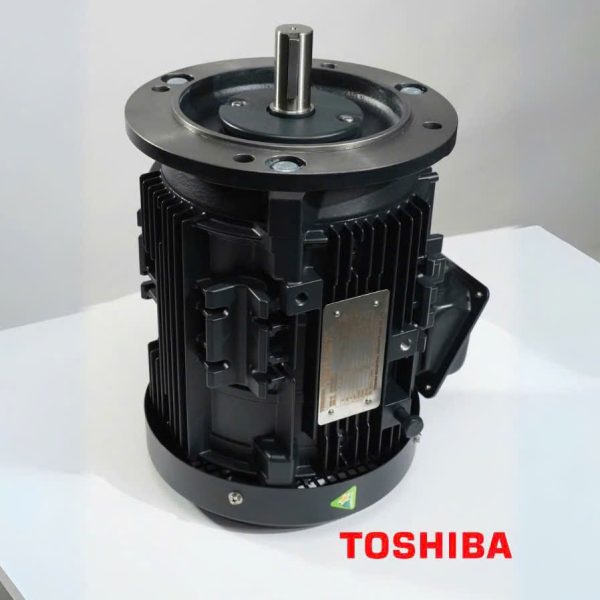 motor điện toshiba IE3 mặt bích 2 cực