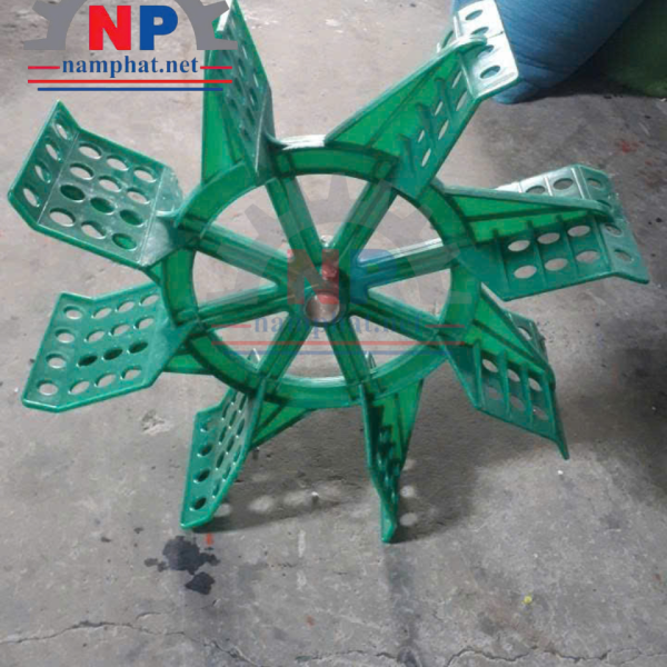 Quạt oxy Taiwan Xanh nuôi tôm